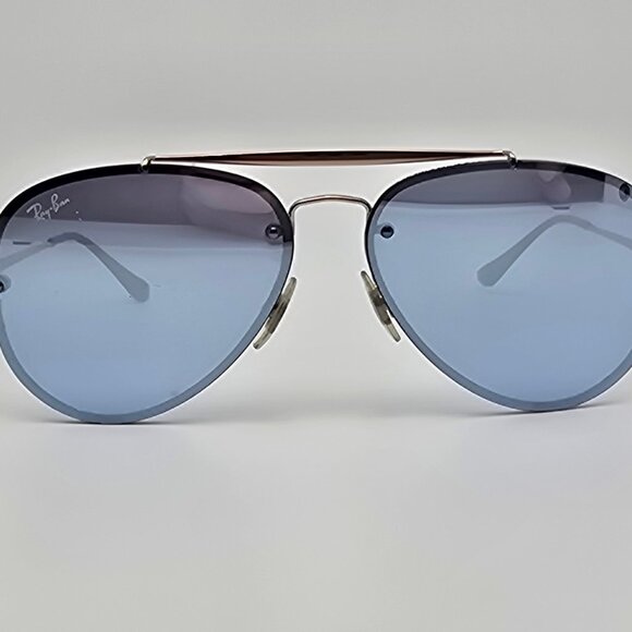 Ray-Ban RB3584-N 9053/1U Blaze Aviator Copper Frame Dark Violet Lens Sunglasses main image 5